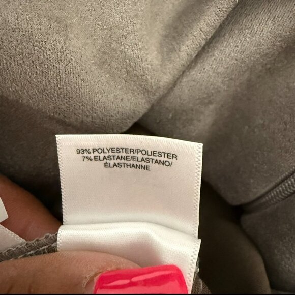 Anne Klein Women's Gray Faux Suede/Felt Midi Sheath Dress Sz 8 NWT - Picture 13 of 13